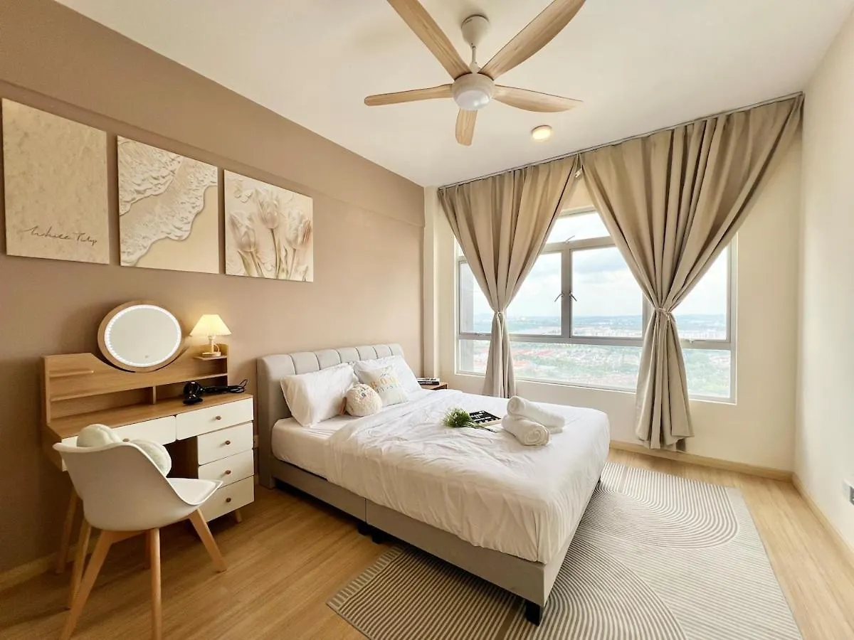 Apartamento Perling Muji 3 Bedrooms Suites 6 Pax Paradigm Mall Johor Bahru
